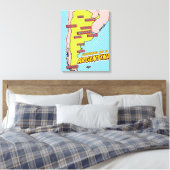 Toile Pop Art Illustré Argentine (Insitu(Chambre))