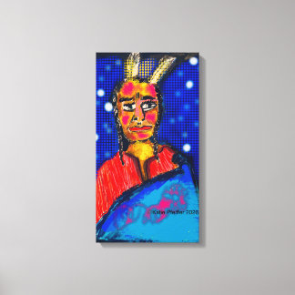 Toile Pop Art Indien #1