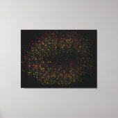 Toile Pop Art Lèvres colorées (Recto)