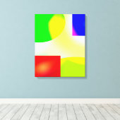 Toile Pop art réflexion (Insitu (Plancher de Bois))