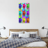 Toile Pop Art Running Dachshund Oars Flapping (Insitu(Chambre))