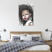 Toile Pop Diva Art Vibrant mur Téléchargement numérique (Insitu(Chambre))