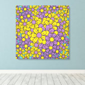 Toile Pop Fleur (Insitu (Plancher de Bois))