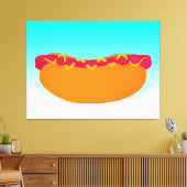 Toile Pop Hot Dog (Insitu(Salon))