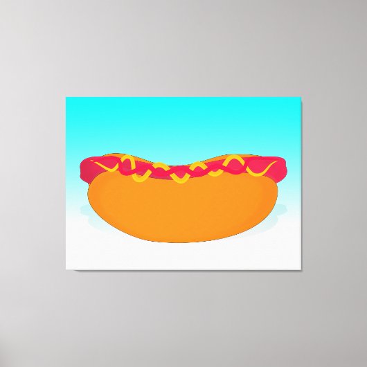 Toile Pop Hot Dog (Recto)