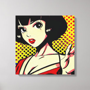 Toile Pop japonaise #4