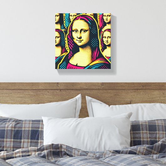 Toile Pop Lisa (Insitu(Chambre))