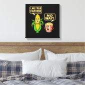 Toile Popcorn Je suis votre père Popcorns Nourriture Man (Insitu(Chambre))