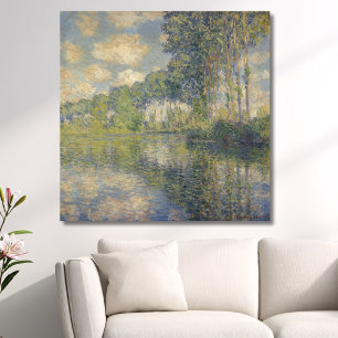 Toile Poplars sur l'Epte - Monet