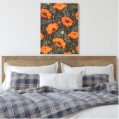Toile Poppies Art Nouveau (Insitu(Chambre))