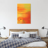 Toile Poppies en fleur -abstrait (Insitu(Chambre))