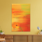 Toile Poppies en fleur -abstrait (Insitu(Salon))