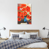Toile Poppies Encore Vie Dans Le Vase (Insitu(Chambre))