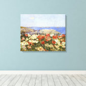 Toile Poppies sauvages sur les îles de Shoals (Insitu (Plancher de Bois))