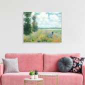 Toile Poppy Fields near Argenteuil by Claude Monet (Insitu(Salon))