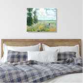 Toile Poppy Fields near Argenteuil by Claude Monet (Insitu(Chambre))