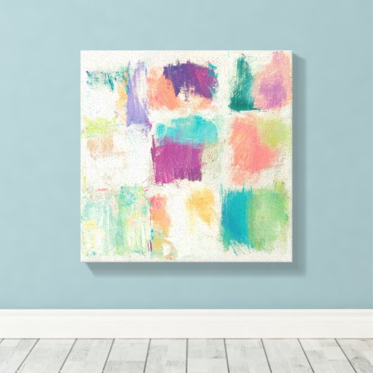 Toile Popsicles II | Mike Schick (Insitu (Plancher de Bois))