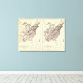 Toile Population américaine 1830-1840 (Insitu (Plancher de Bois))
