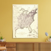 Toile Population américaine 1850 (Insitu(Salon))