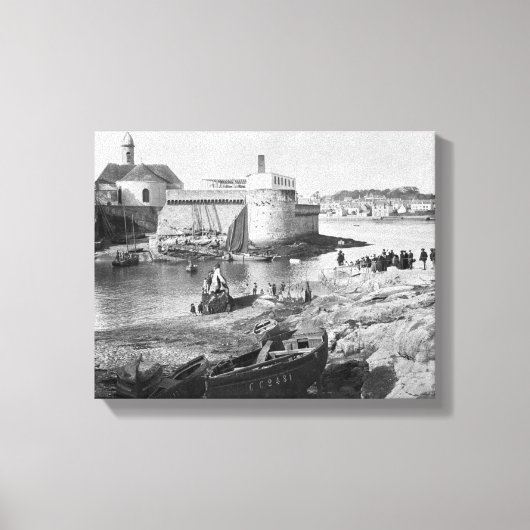 Toile Port, Concarneau (Recto)