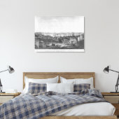Toile Port de Boston, 1854 (Insitu(Chambre))