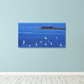 Toile Port de Charleston (Insitu (Plancher de Bois))