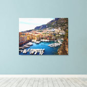 Toile Port de Monaco (Insitu (Plancher de Bois))