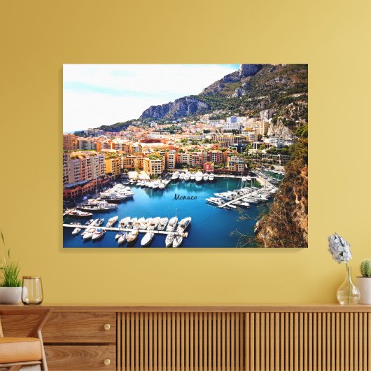 Toile Port de Monaco (Insitu(Salon))