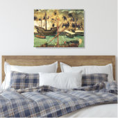 Toile Port de Séville, c.1590 (Insitu(Chambre))