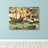 Toile Port de Séville, c.1590 (Insitu (Plancher de Bois))