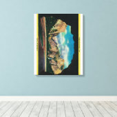 Toile Portail de Grandeur vue de la vallée de Yosemite (Insitu (Plancher de Bois))
