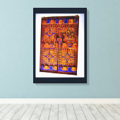 Toile Porte arabe (Insitu (Plancher de Bois))