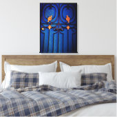 Toile Porte bleue (Insitu(Chambre))