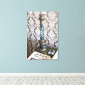 Toile Porte-bougie en verre vintage (Insitu (Plancher de Bois))