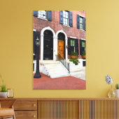 Toile Porte Brown et noire sur Delancy Street (Insitu(Salon))