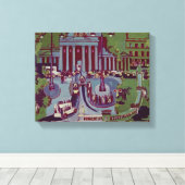 Toile Porte de Brandebourg, Berlin, 1929 (Insitu (Plancher de Bois))