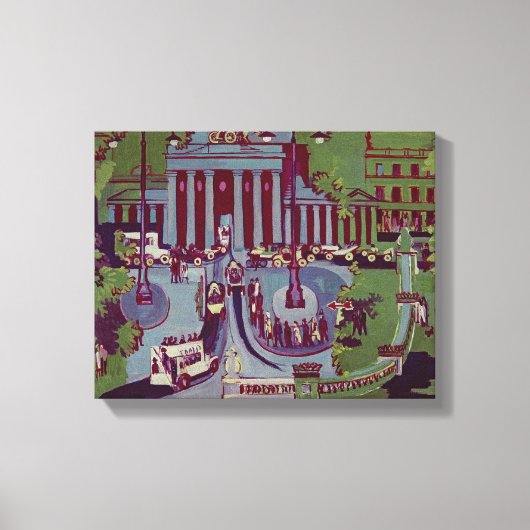 Toile Porte de Brandebourg, Berlin, 1929 (Recto)