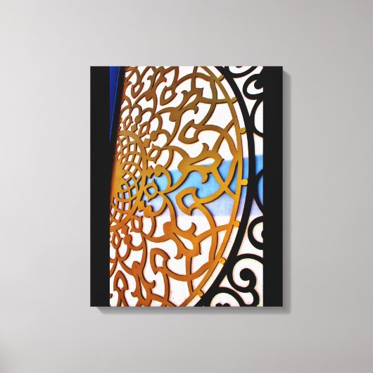 Toile Porte de bronze (Recto)