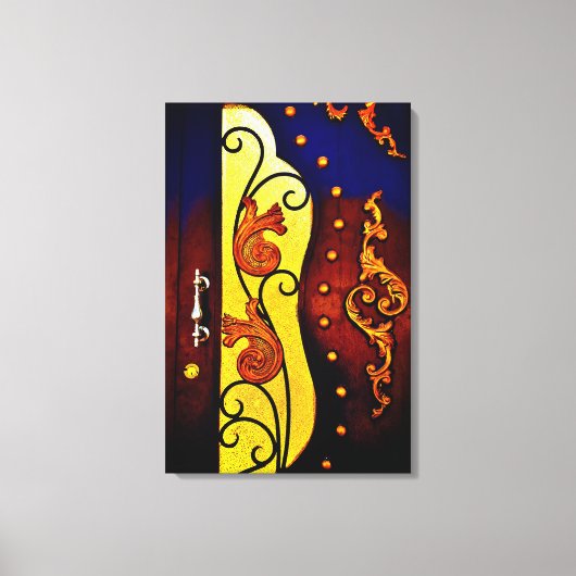 Toile Porte décorative (Recto)