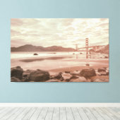 Toile Porte d'or à Marshall Beach (Insitu (Plancher de Bois))