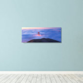 Toile Porte D'Or Dans Le Fog (Insitu (Plancher de Bois))