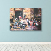 Toile Porte d'or de Damas, Vieux Jérusalem (Insitu (Plancher de Bois))