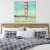 Toile Porte d'or de San Francisco (Insitu(Chambre))