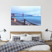 Toile Porte d'or sous le brouillard (Insitu(Chambre))