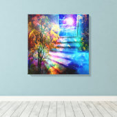 Toile Porte du Ciel (Insitu (Plancher de Bois))