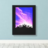 Toile Porte du coucher du soleil (Insitu (Plancher de Bois))