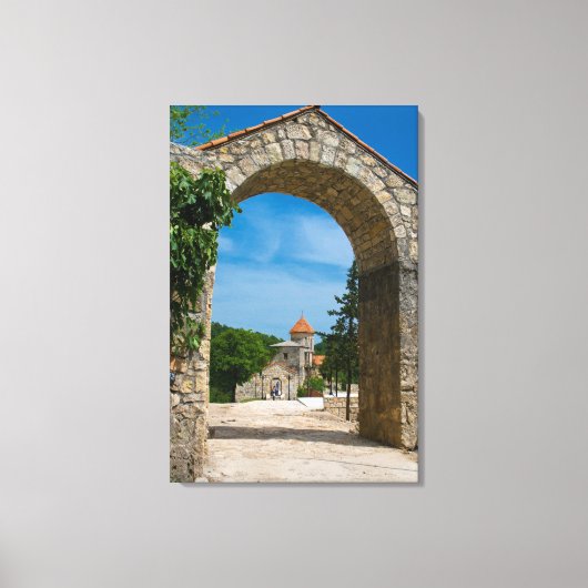 Toile Porte du monastère de Motsameta (Recto)