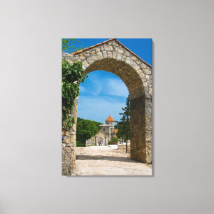 Toile Porte du monastère de Motsameta