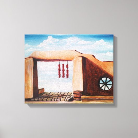 Toile Porte du Nouveau-Mexique (Recto)