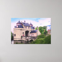 Porte historique de la ville à Bruges